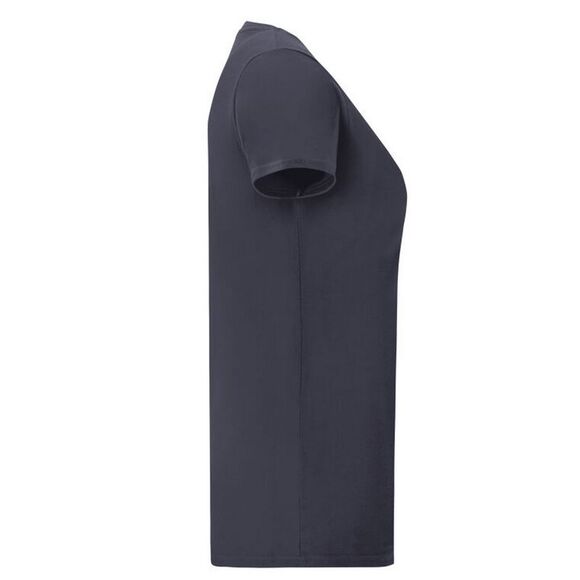 Fruit of the Loom Womens/Ladies Iconic 150 T-Shirt / Deep Navy - Picture 3 of 3